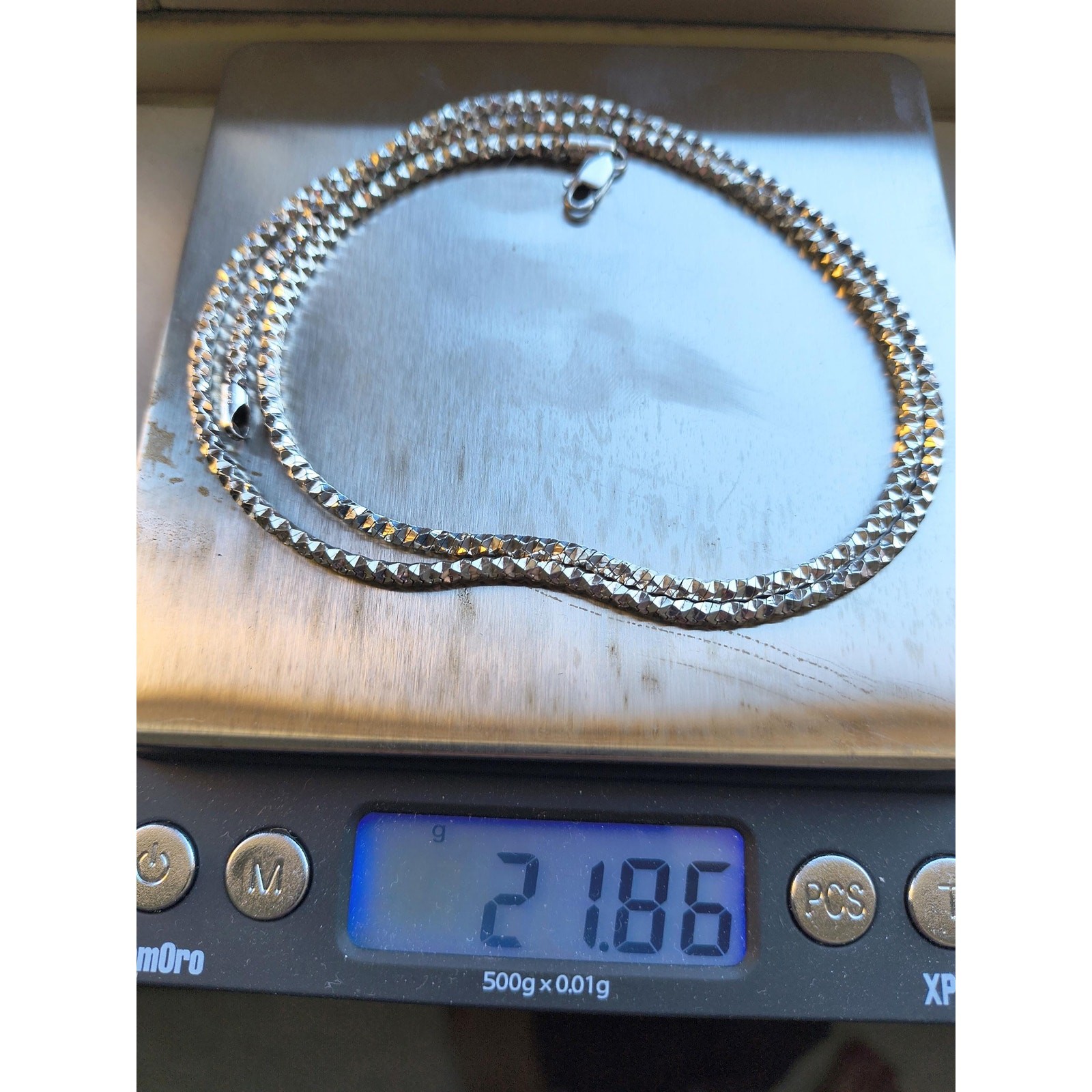 Sterling Silver Gemstone Pendant Necklace & Chain 925 Milor Italy