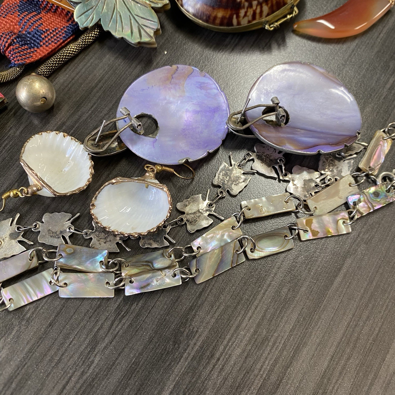 Vtg Animal Jewelry Lot – Animal Gemstone Lot – Unsigned Vintage Pieces