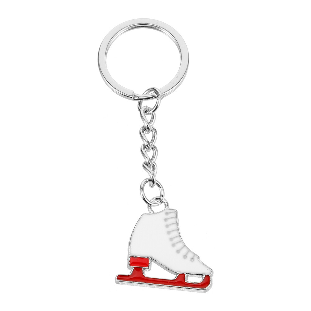 Alloy Key Chain Wear-resistant Zinc Alloy Roller Skate Decorative Bag Pendants