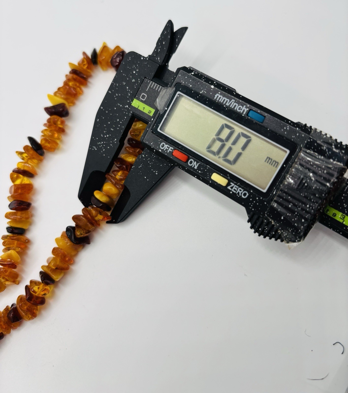 Vintage Baltic Amber Nugget Bead Necklace 22” – 19 Grams