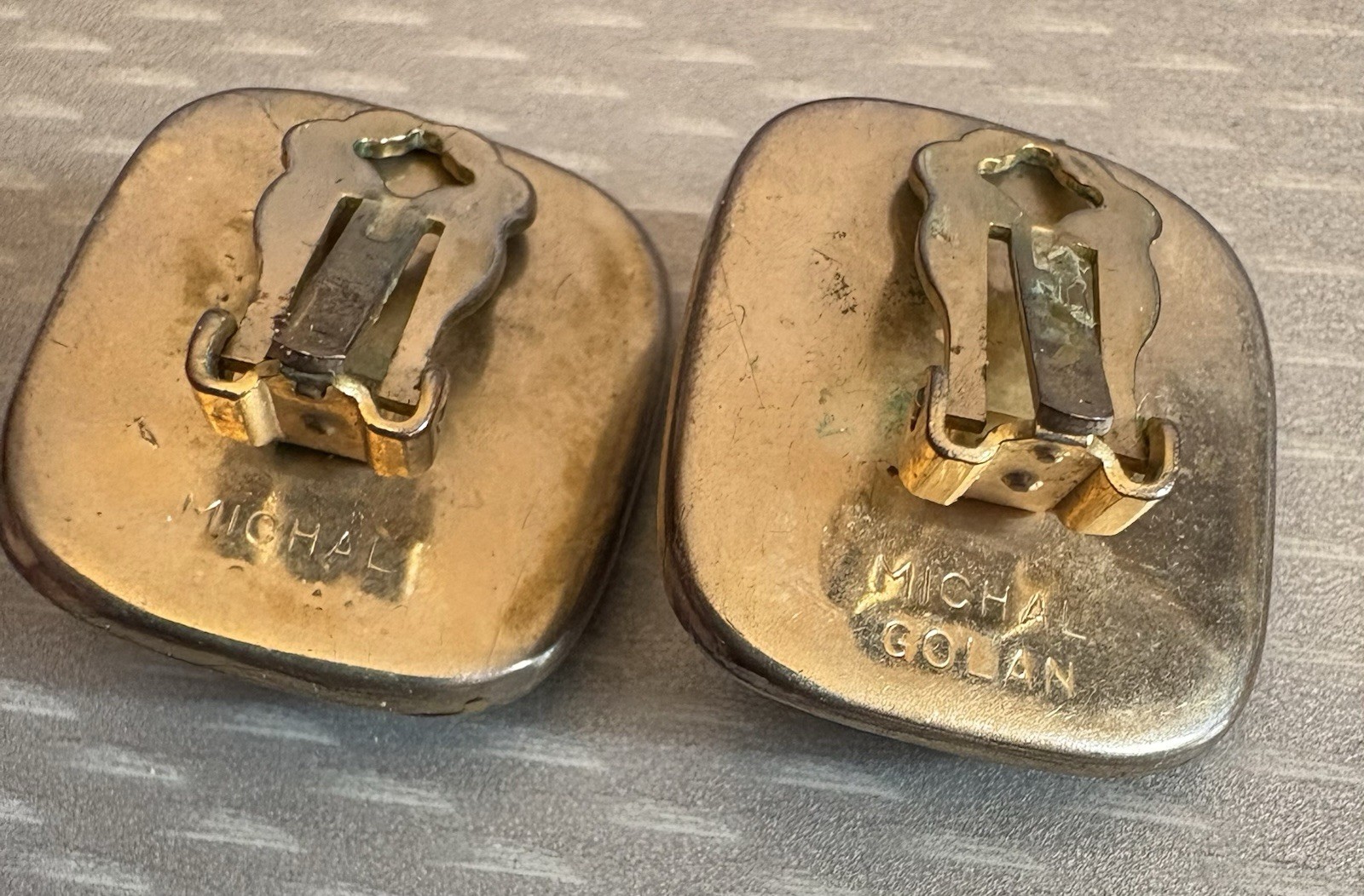 Vintage Designer Clip Earring LOT 5 Pair Signed Kramer Lisner Coro Golan ODLR