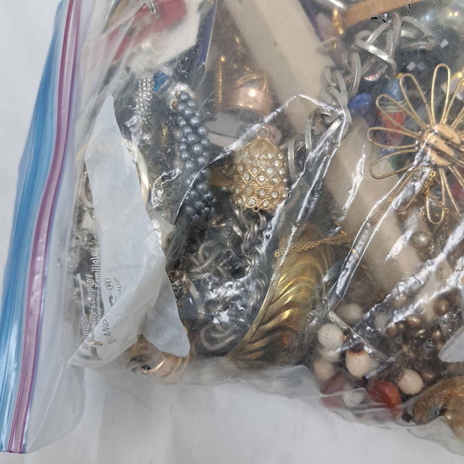 Bag Old Unsearched Jewelry Lot Vintage Estate Find Junk Drawer Large
