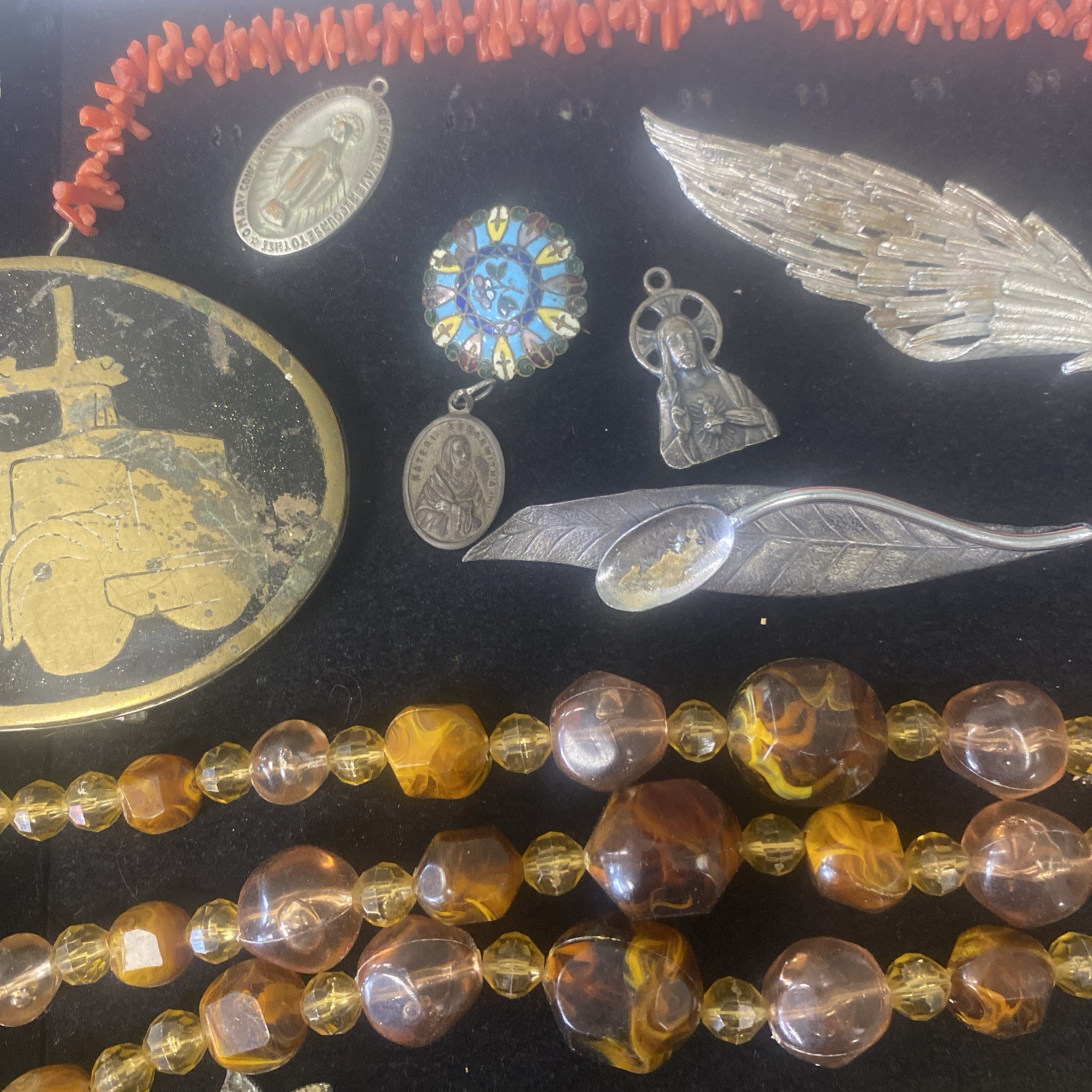 Antique Vintage Lot Of Jewelry Estate Sale Unsearched As Is #2