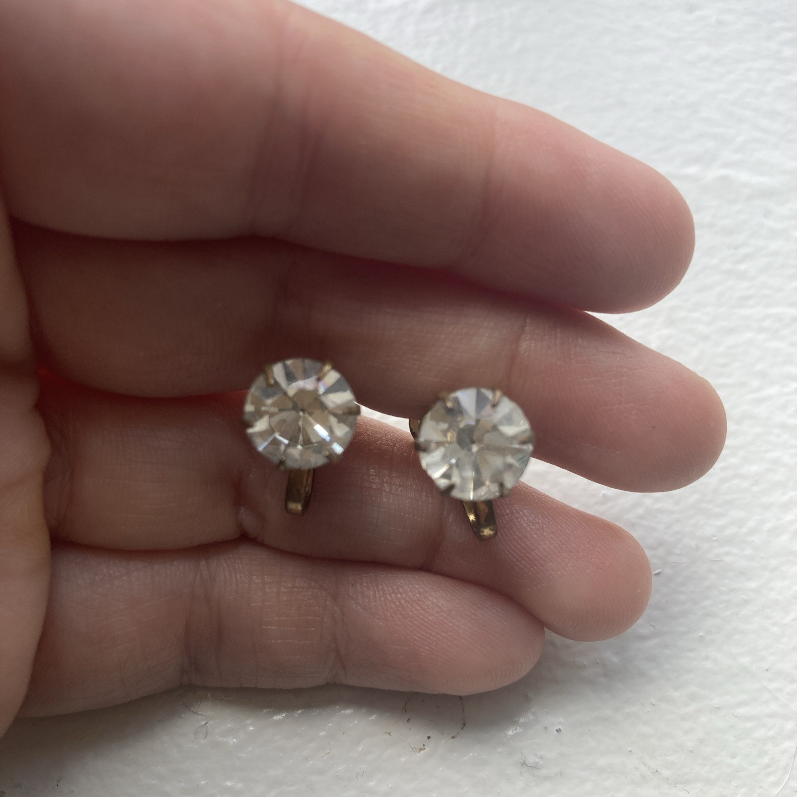 Vintage Costume Screw On Studs