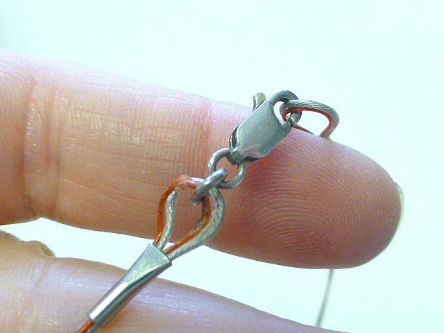 Artisan MARCIA Sterling Silver Copper Pendant Necklace Choker Neckring