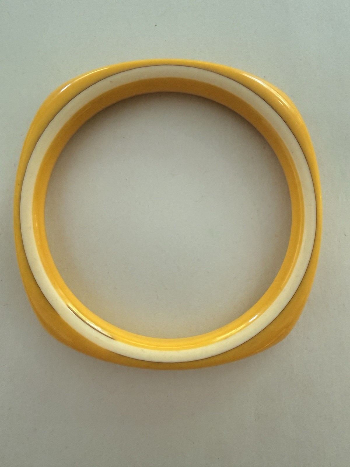 1960s Yellow Bangle