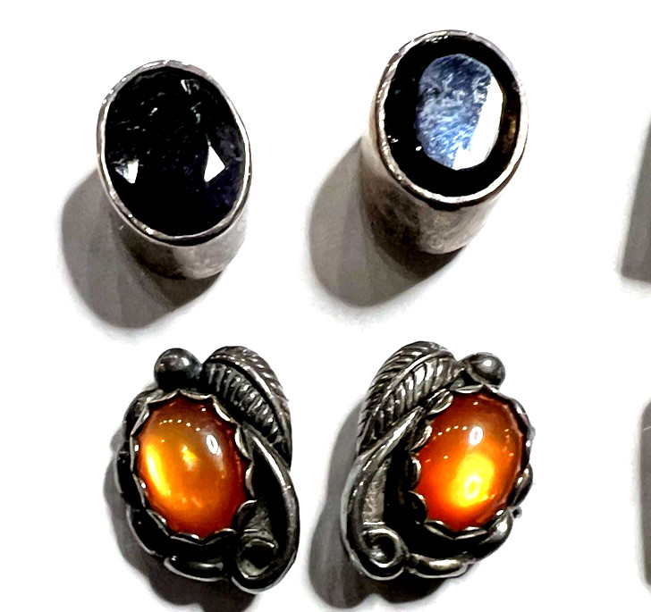Sterling Silver Lot of 3 Pair Earrings Great Designs Any Occasion