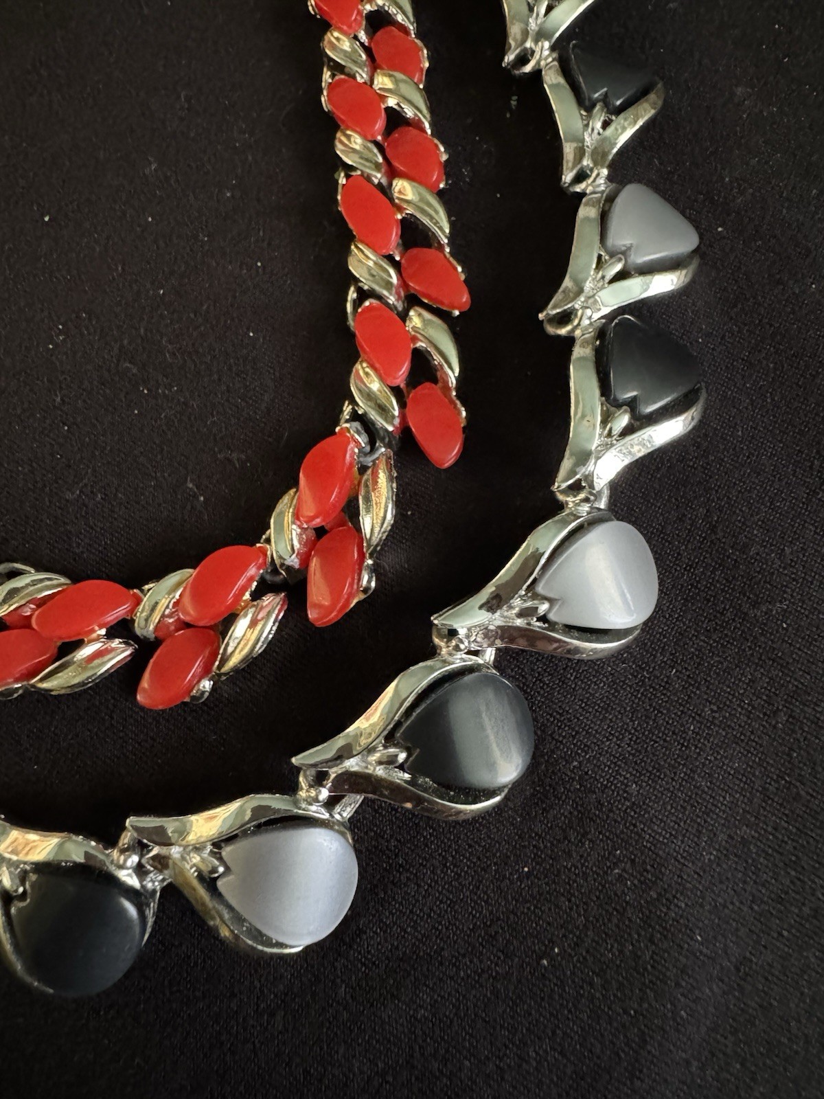 Vintage 1960s Lucite/Thermoset Necklaces