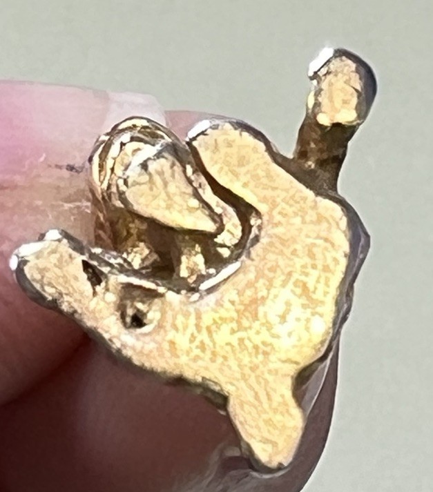 Vintage Cocker Spaniel Dog Pendant Necklace 1/20 Gold Filled 18”Gold Tone .5”