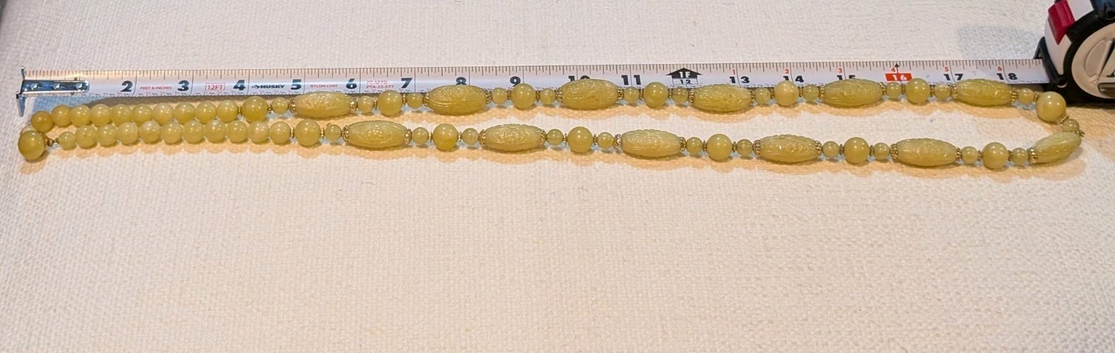 Vintage Bead Necklaces Marked Japan & Hong Kong, Lot Of 3