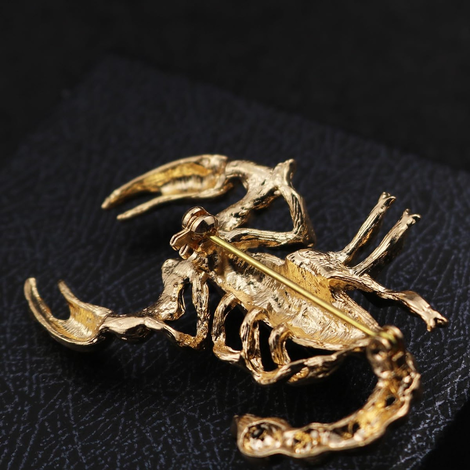 Fashion Trendy Chic Brooch Crystals Rhinestone Enamel Scorpion Animal Brooche…