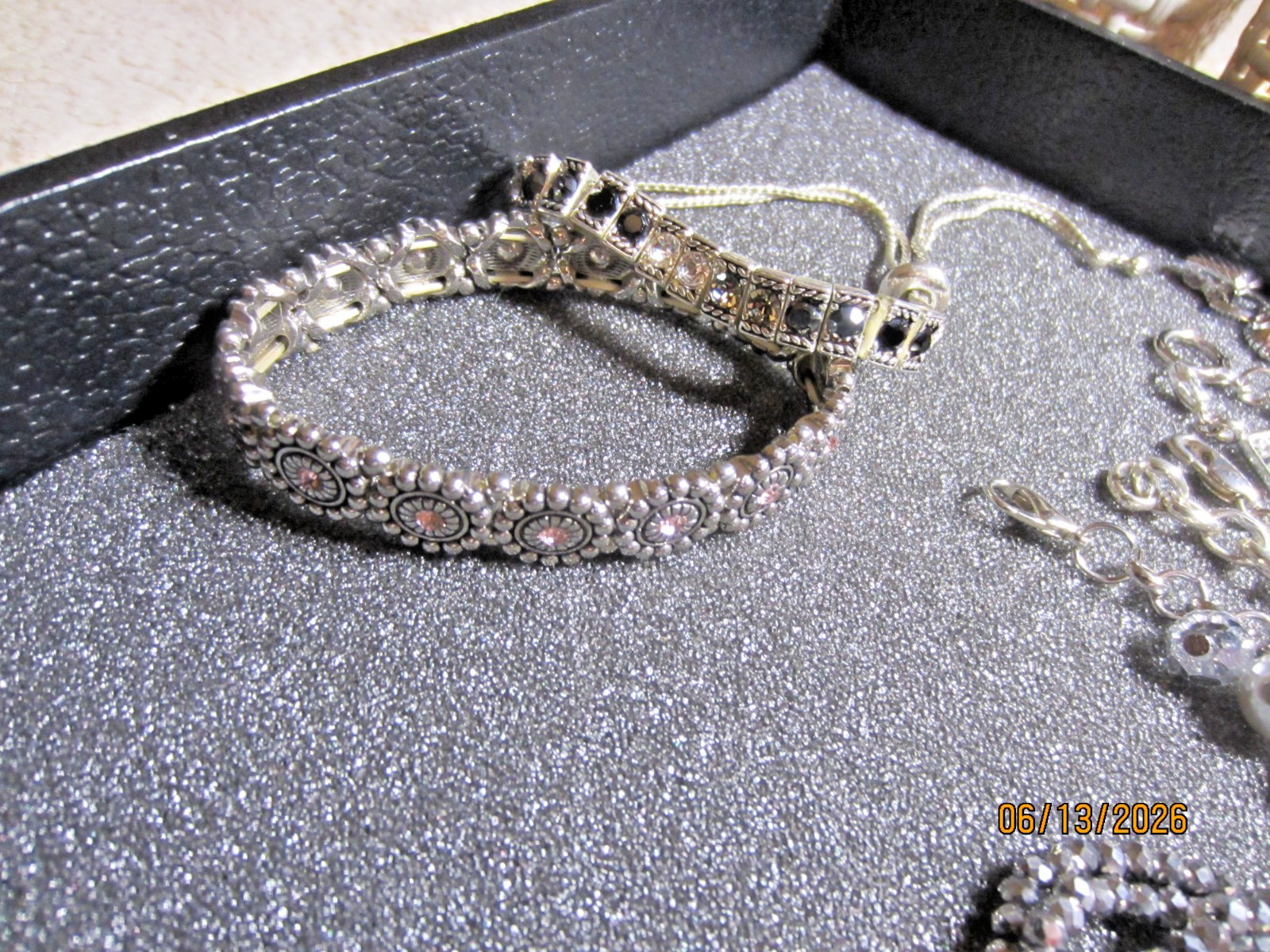 Mixed Lot ALL Bracelets Vintage/Modern Bangles Gemstone Wrap Signed Rhinestones