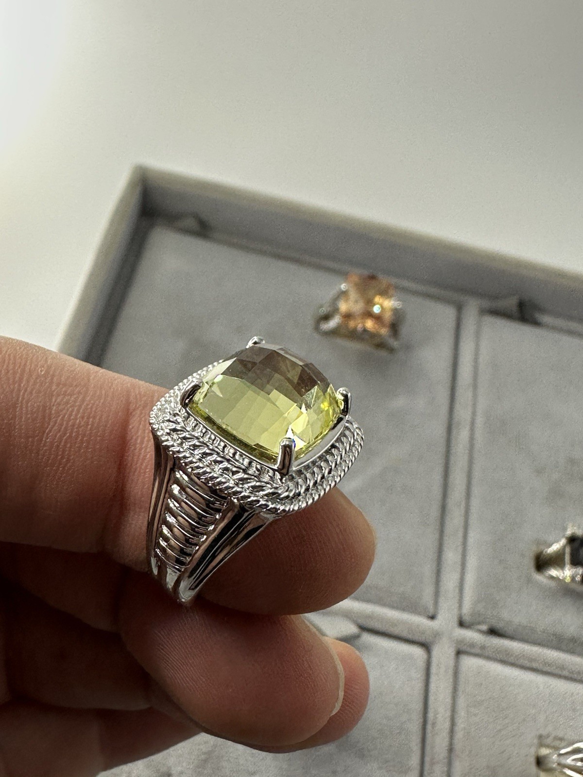 13 New Vintage Rings Resellers Mixed Lot- Various Gem Stones 925 Sterling Silver