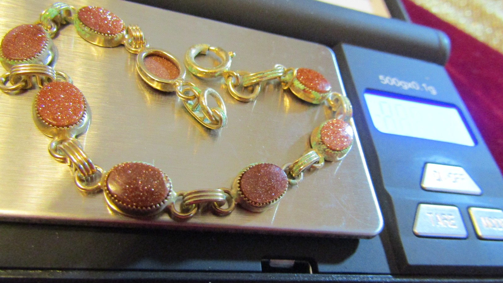 Vintage , “Catamore” , 12k Gold Filled , 7in Bracelet , Excellent
