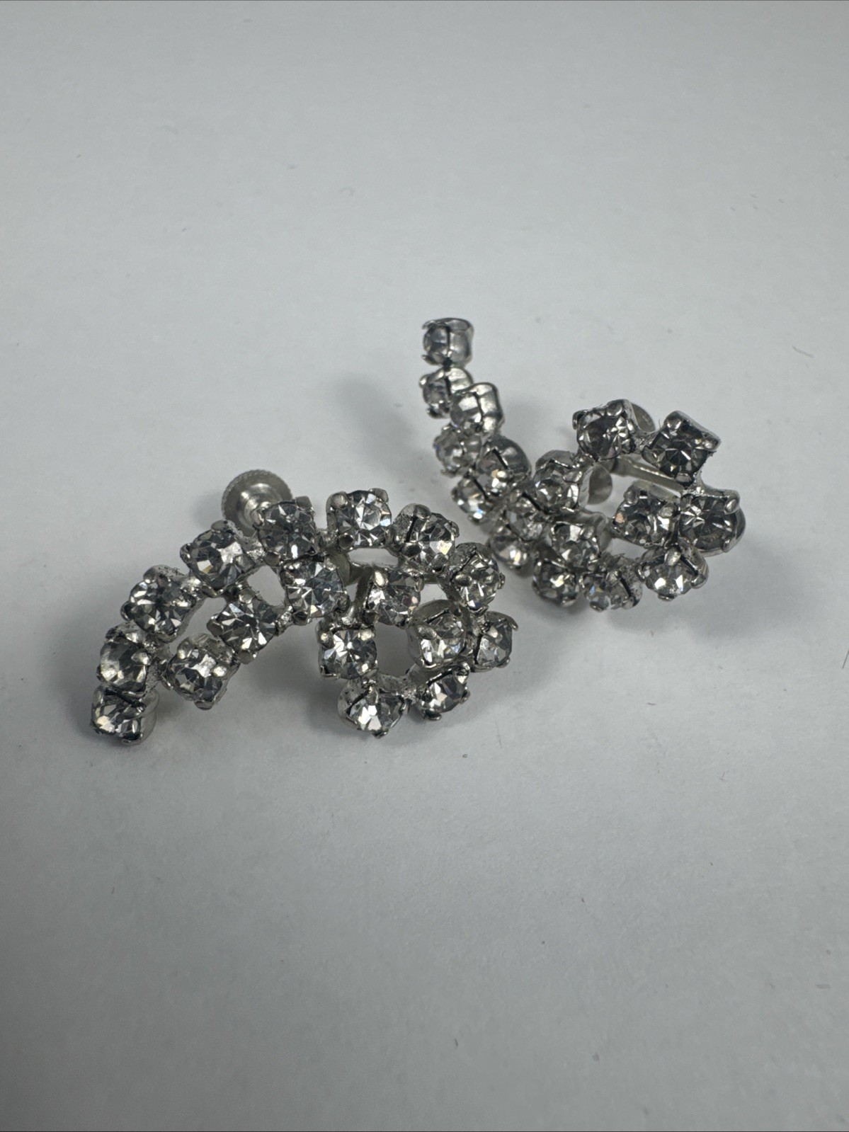 KRAMER Vintage Signed Earrings Designer Costume Jewelry Estate Find