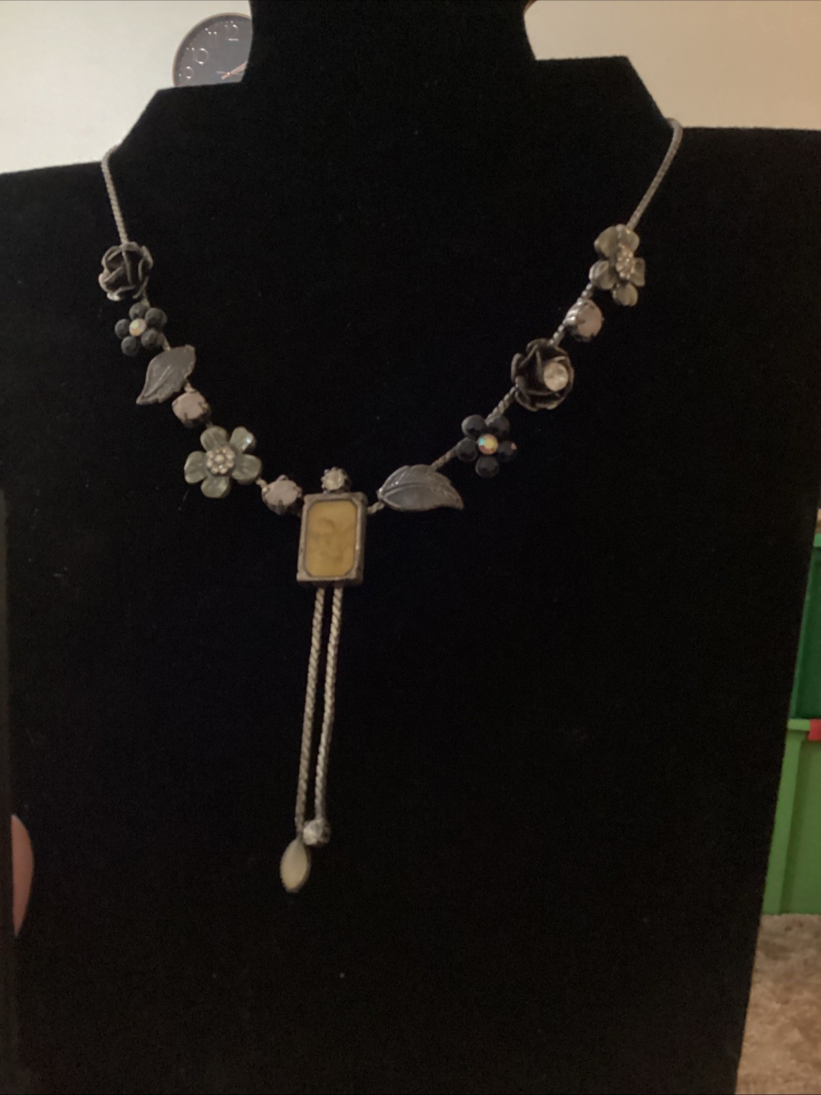 Vintage Lariat, Inspired Y Necklace, Pilgrim, Danish Design