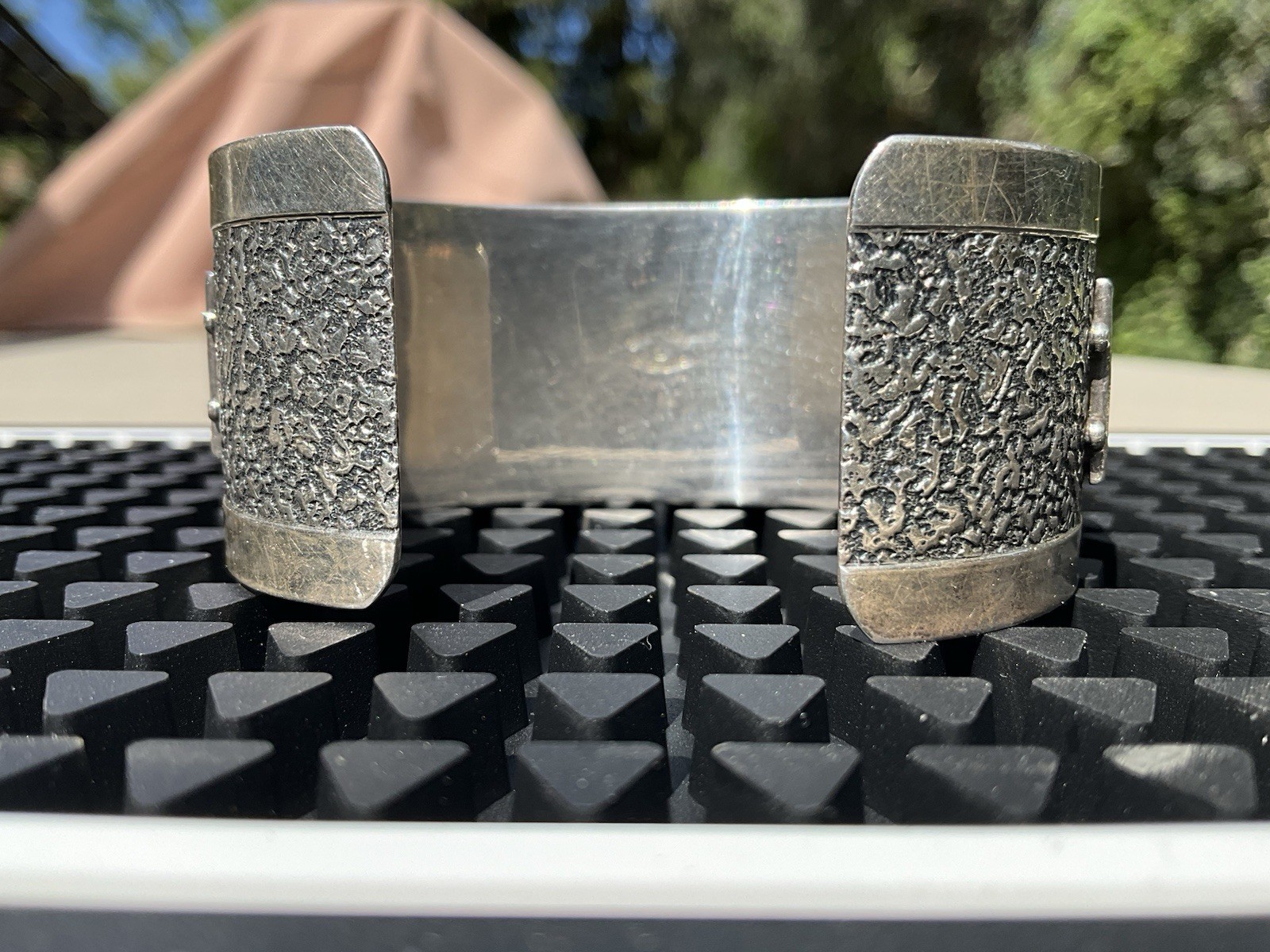 Vintage Danecraft Sterling Silver Cuff Bracelet, 45g