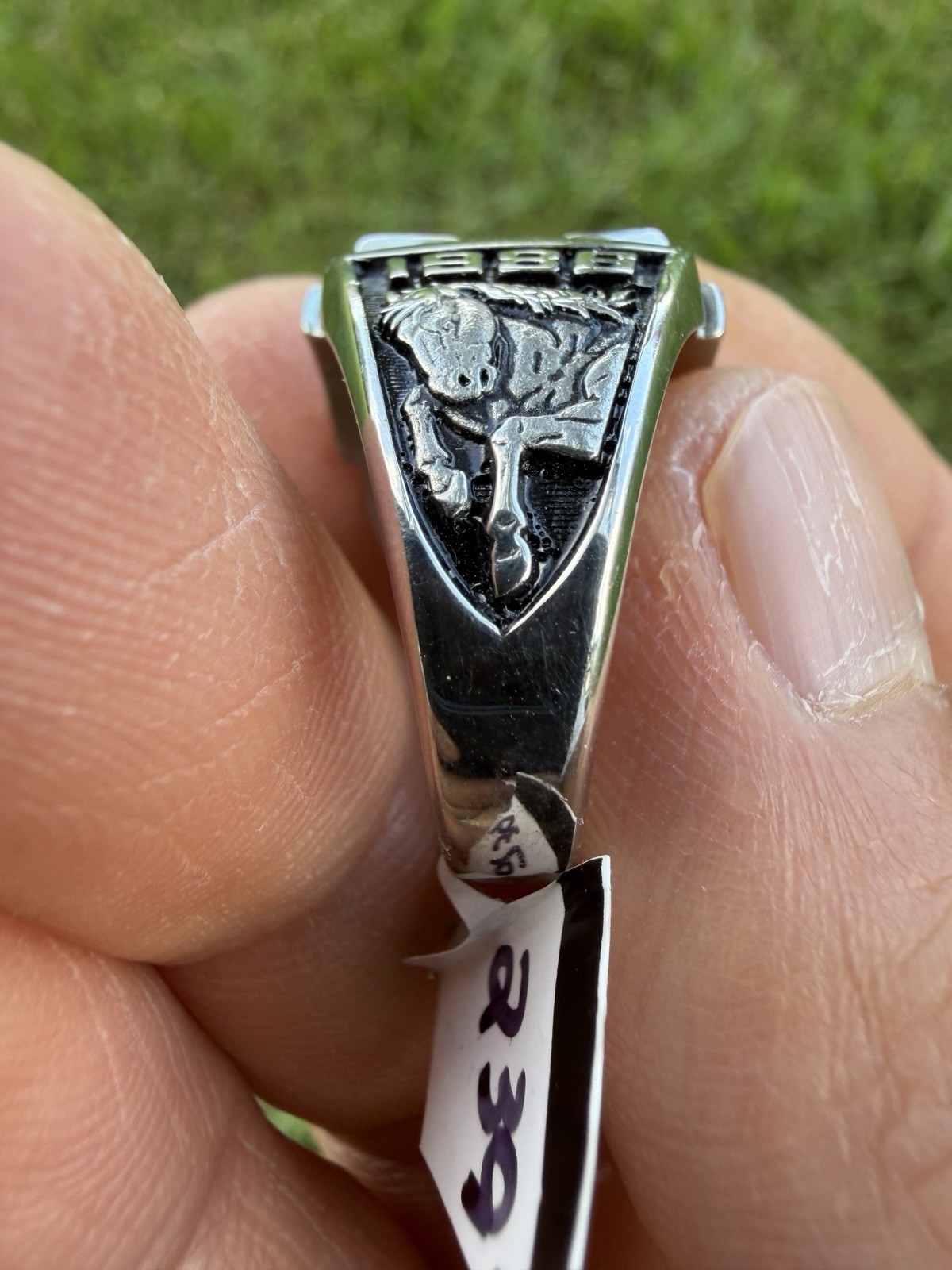 B High School Class Ring