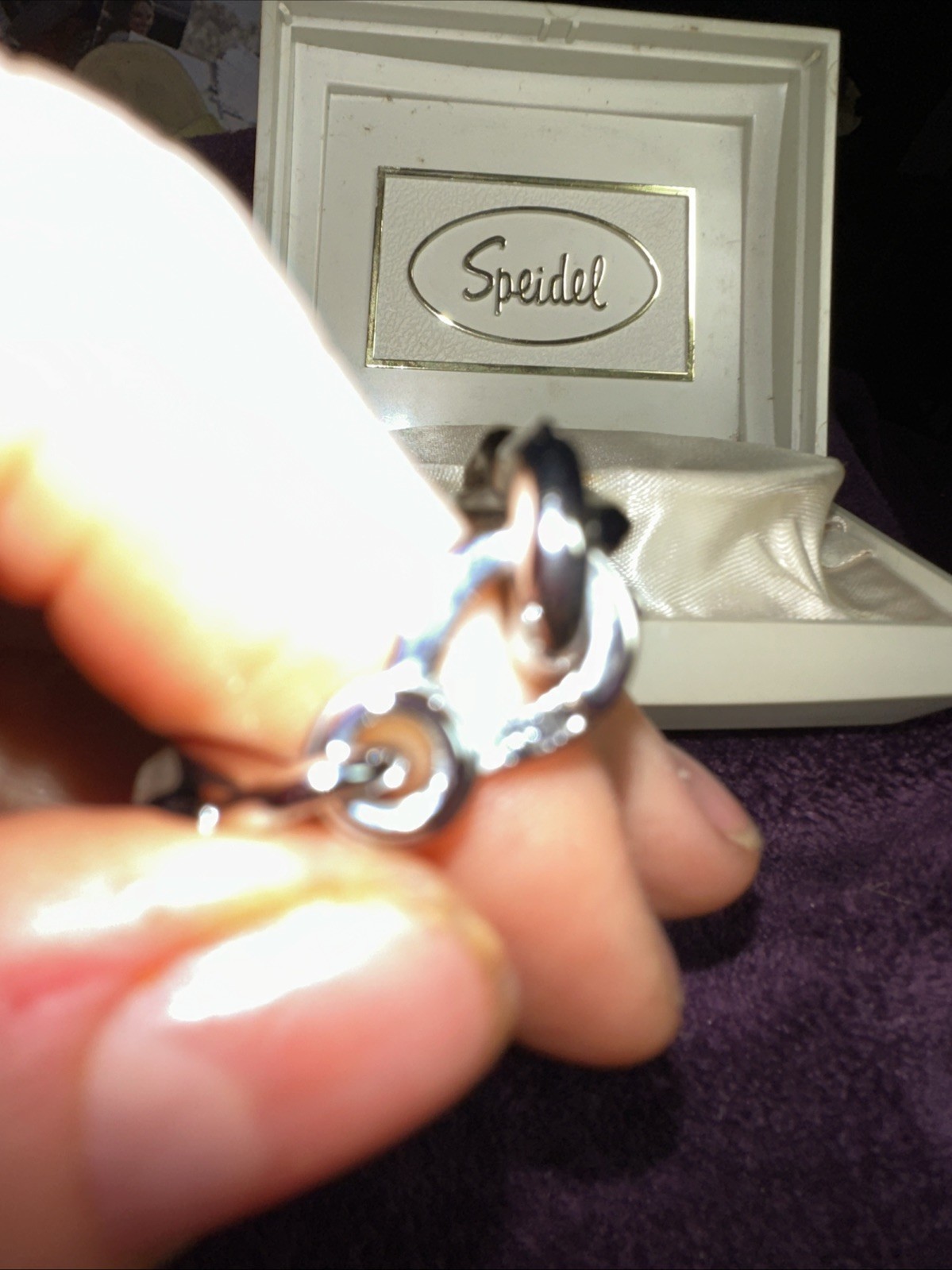 Vintage Brand New Speidel USA Stainless Steel ID Bracelet 6.75″ NOT ENGRAVED