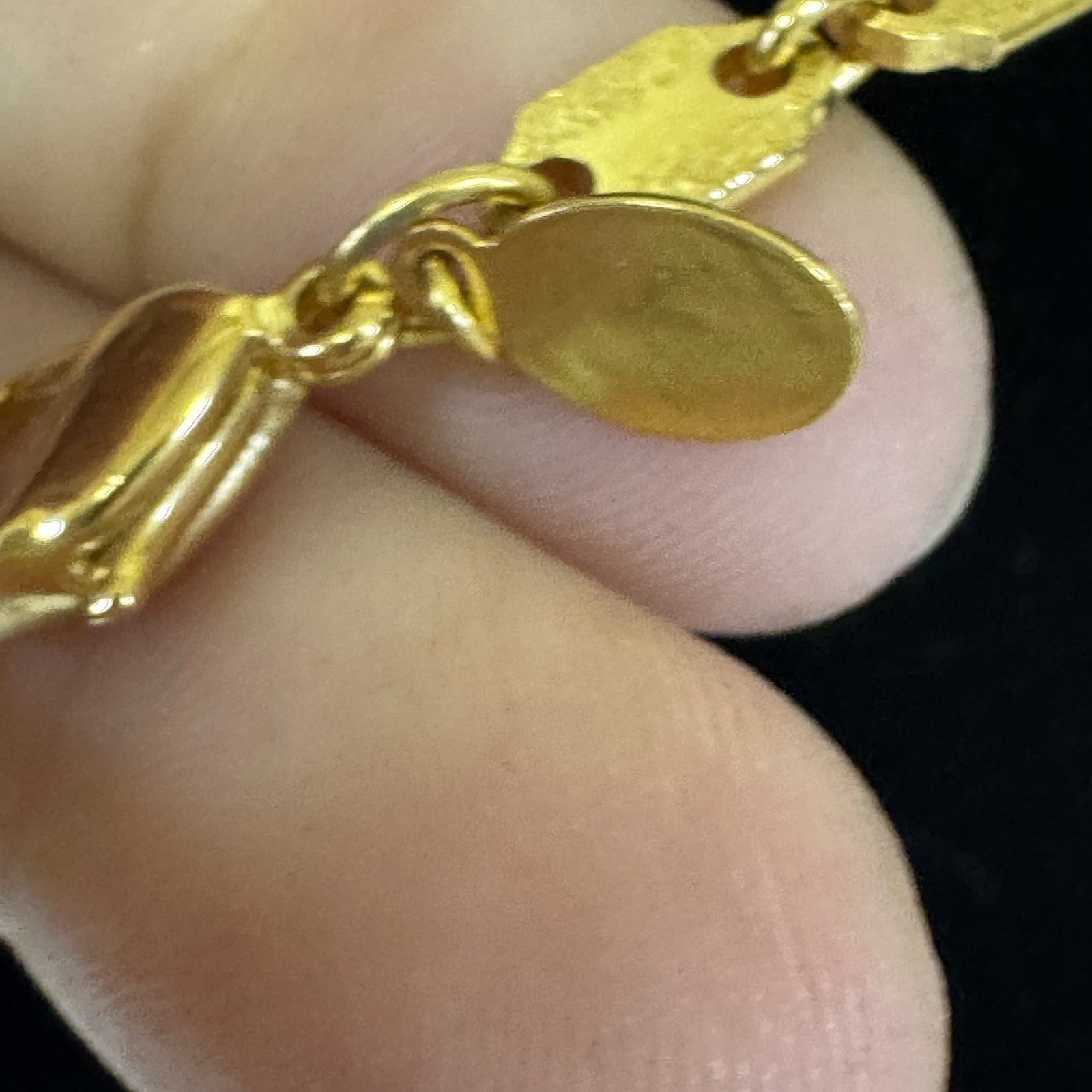 Vintage Kirks Folly Signed Secrets of the Seven Angels Charms w/Rings Necklace