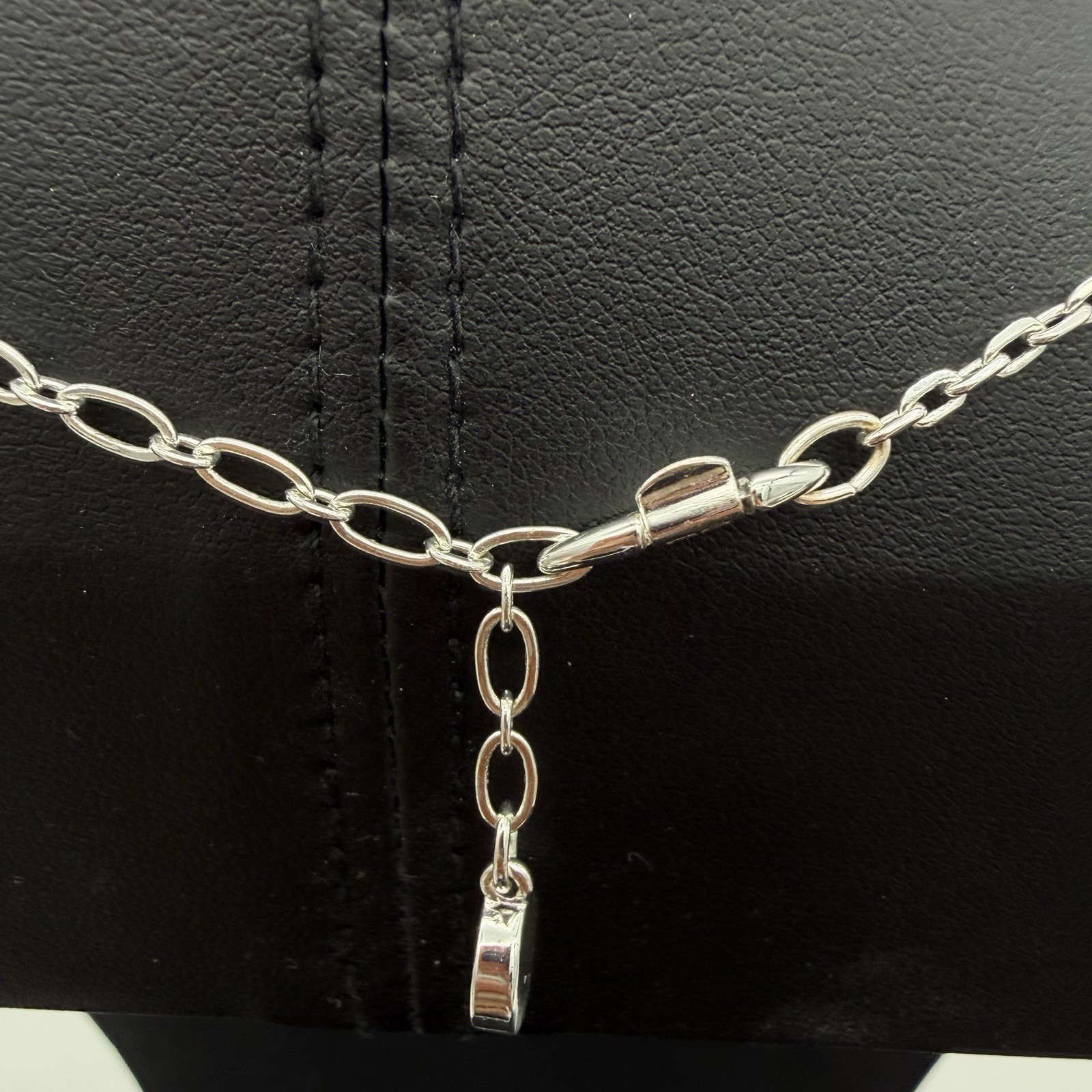 Vintage Signed Givenchy Crystal Necklace Y Drop Lavaliere