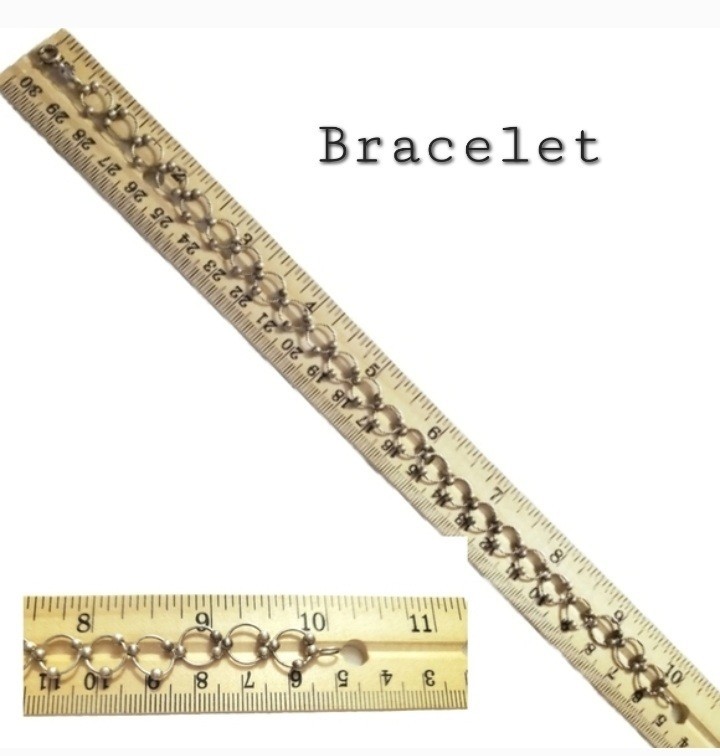 Beautiful Bali Open Circle Beaded Ball Style 925 Sterling Silver Bracelet 10″