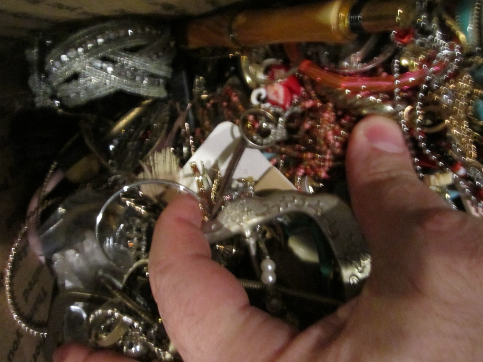MASSIVE LOT OF WATCHES AND JEWELRY – UNSEARCHED – 16LBS 3OZ – MOSTLY WEARABLE