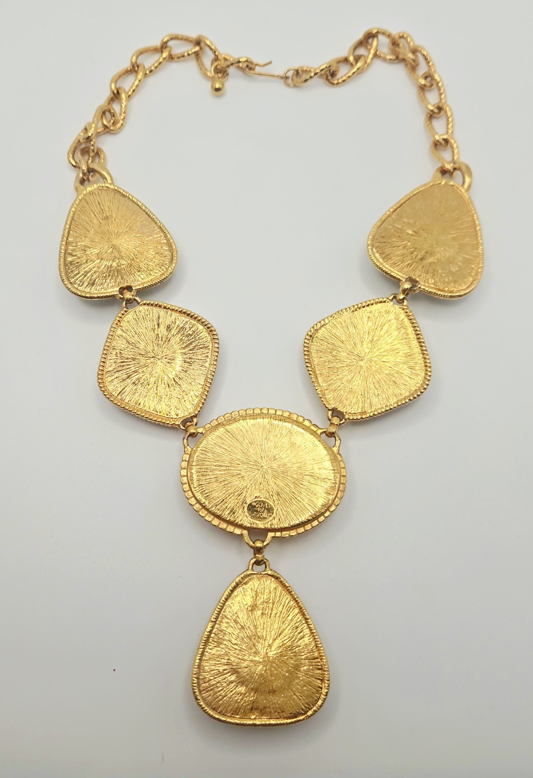 Vint KJL KENNETH JAY LANE for AVON CAPRIANTI MULTI COLOR STATEMENT Necklace!