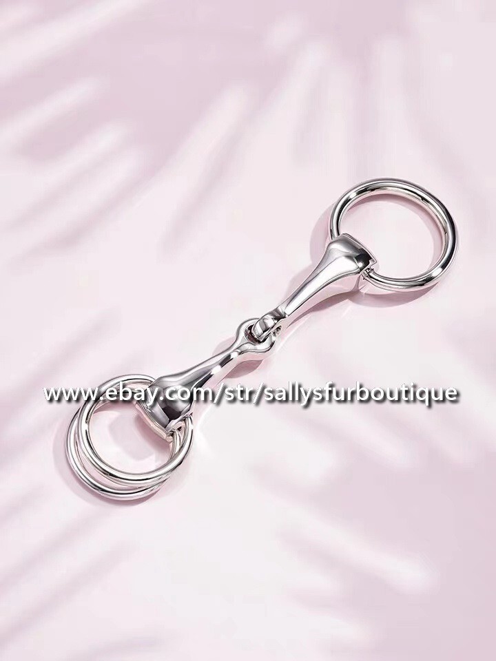 Sallys Quality 100% Copper Scarf Ring Horse Bit Buckles Brooch For Silk Scarves