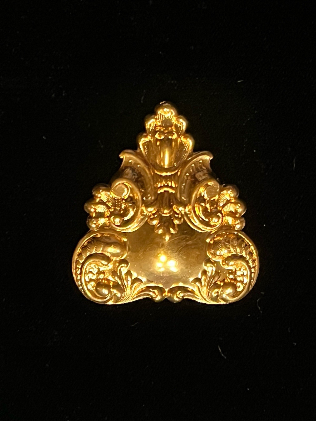 Vintage Gold Plated Stamping for Jewelry Design/22K Quality Finish Over Brass