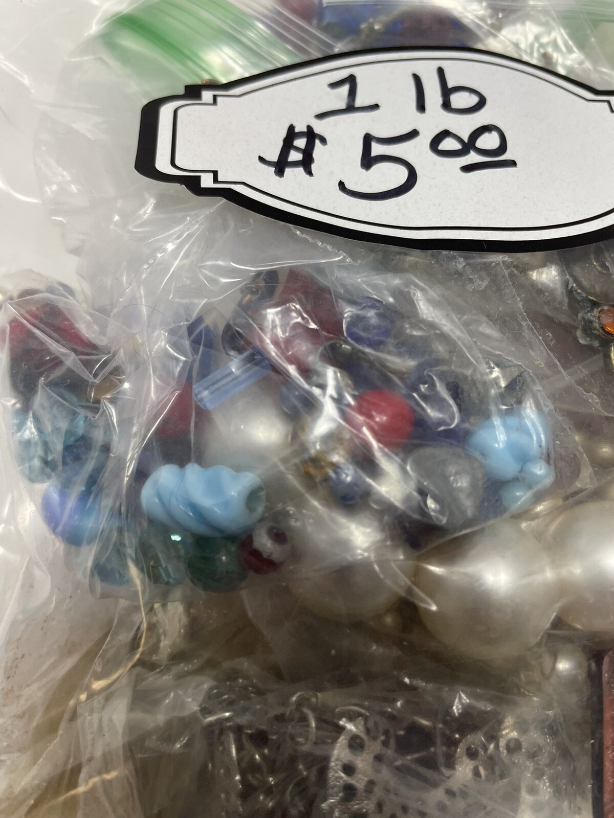 1 LB Lot Grab Bag Vintage/Modern Junk Or Broken Jewelry For Craft/Repair/Upcycle
