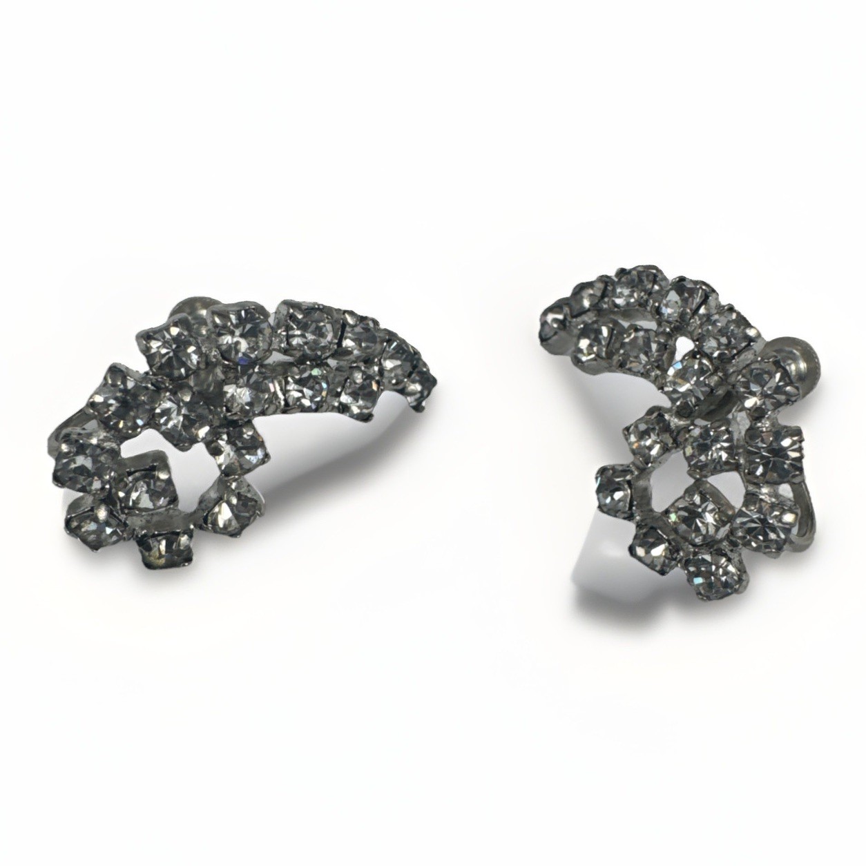 KRAMER Vintage Signed Earrings Designer Costume Jewelry Estate Find