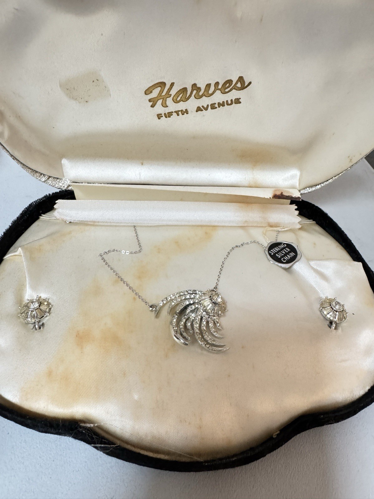 Vintage Rhinestone Jewelry Set – Harves Fifth Avenue New York