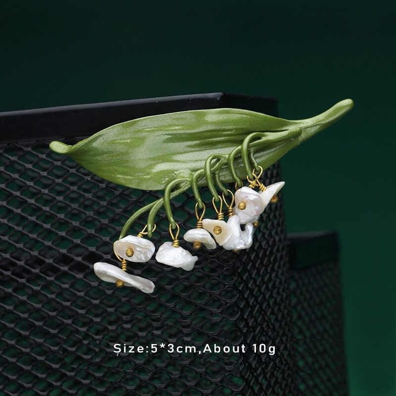 Exquisite Plant Leaf Brooches Women Retro Pin Corsage Party Jewelry Accessories