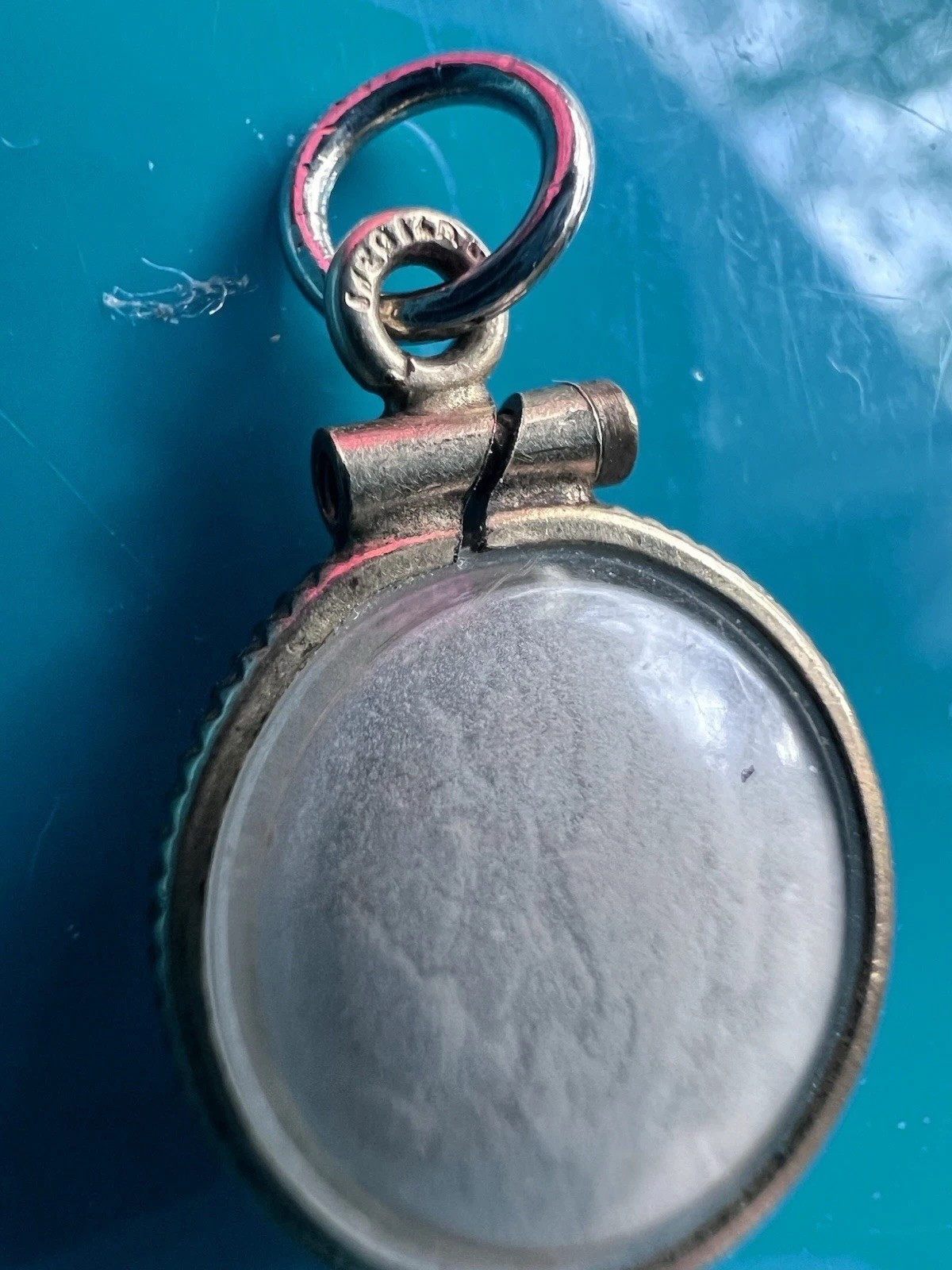 Vintage 1/20 14kt Gold Filled Shaker Locket Charm Pendant Filled With Unknown C9