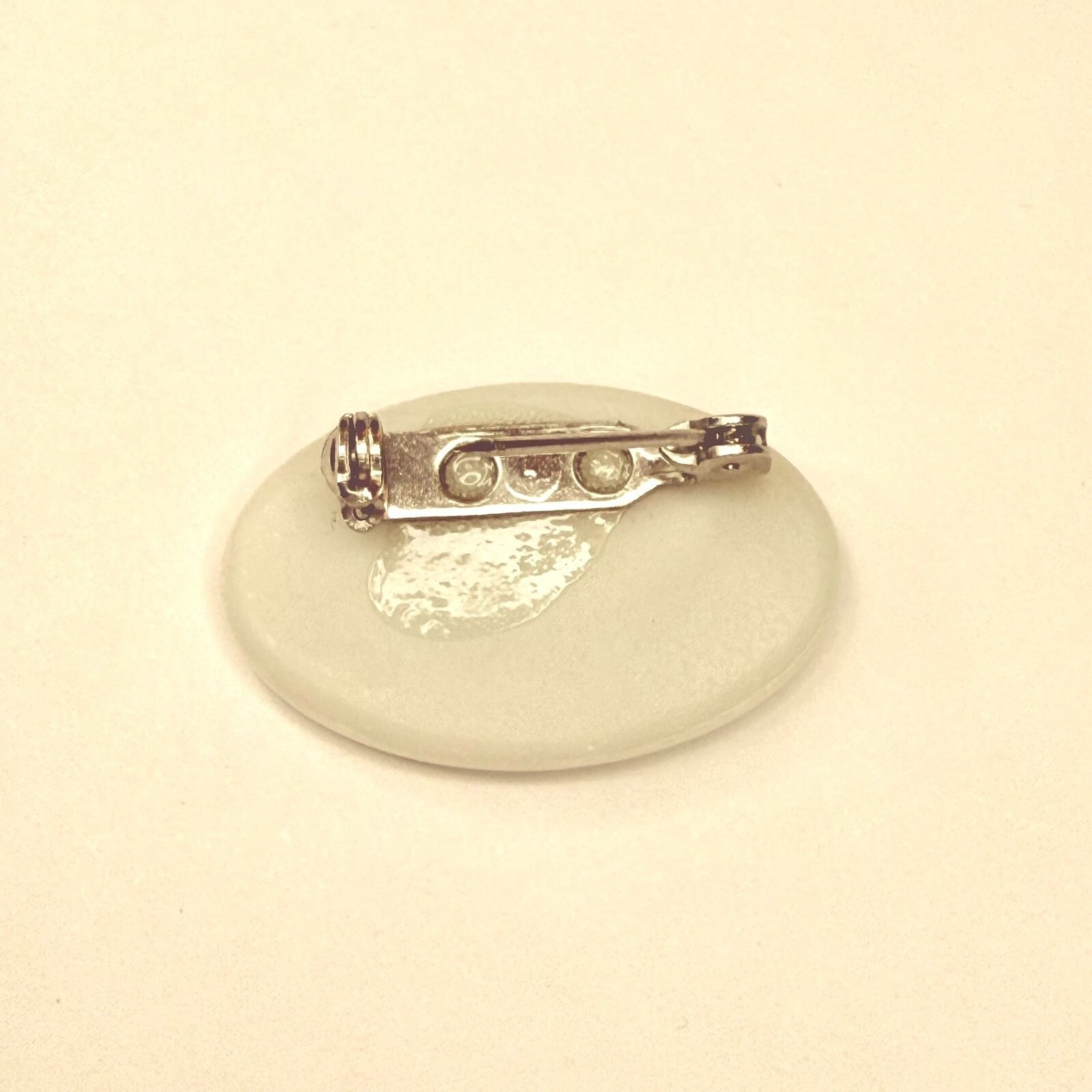 Inspirational Brooch Pin Ceramic My Grace Is Sufficient For You 1.25in Religious