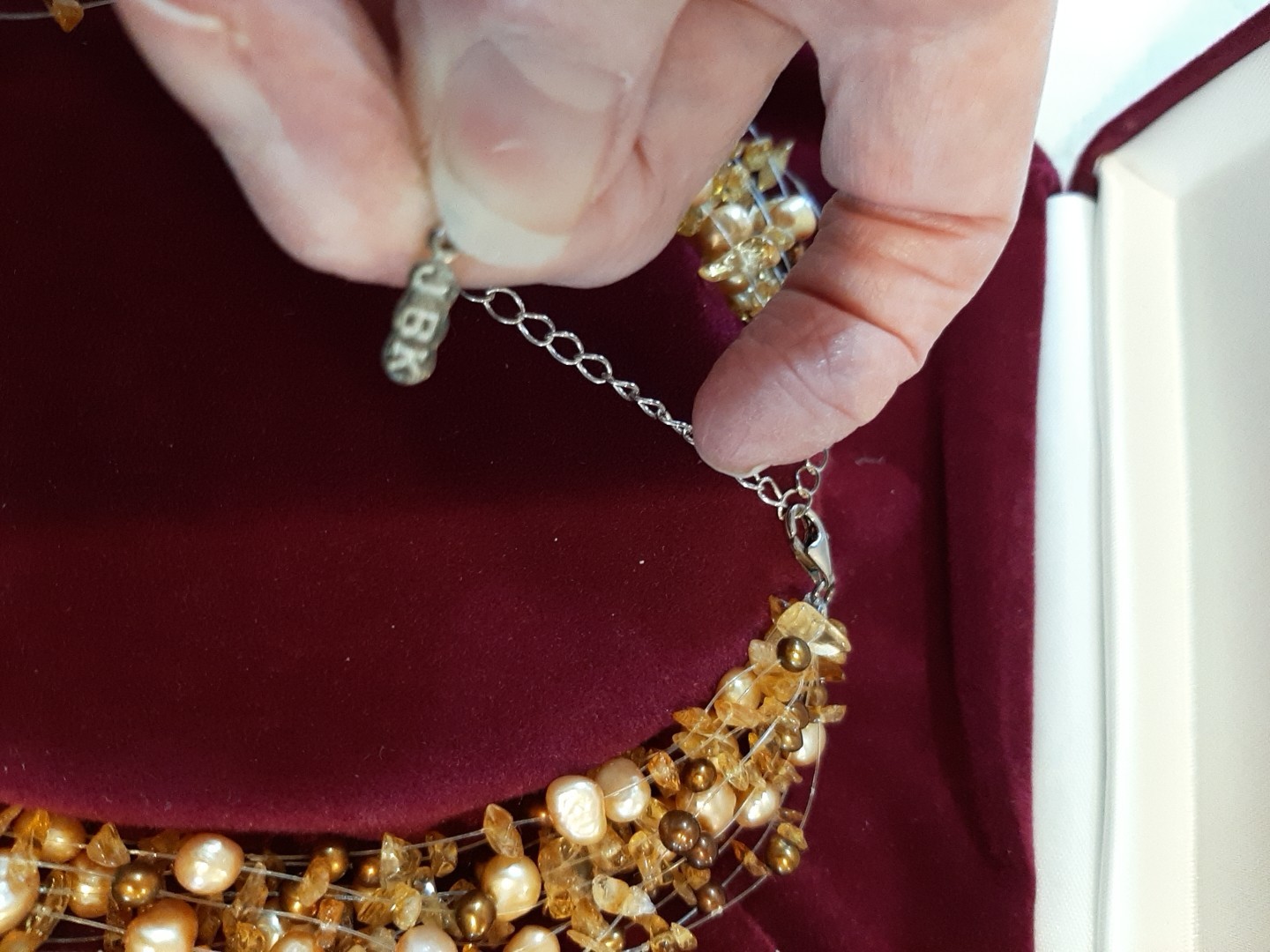 Vintage JBK Jaqueline Kennedy Camrose And Kross RARE Necklace!!! Beautiful!!!A+