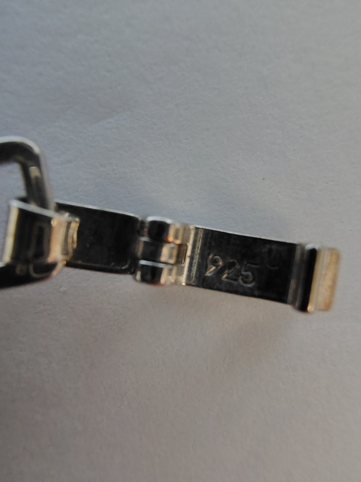 STERLING SILVER GREEK KEY BRACELET 8″ EXCELLENT VINTAGE .925 STAMPED 12 grams