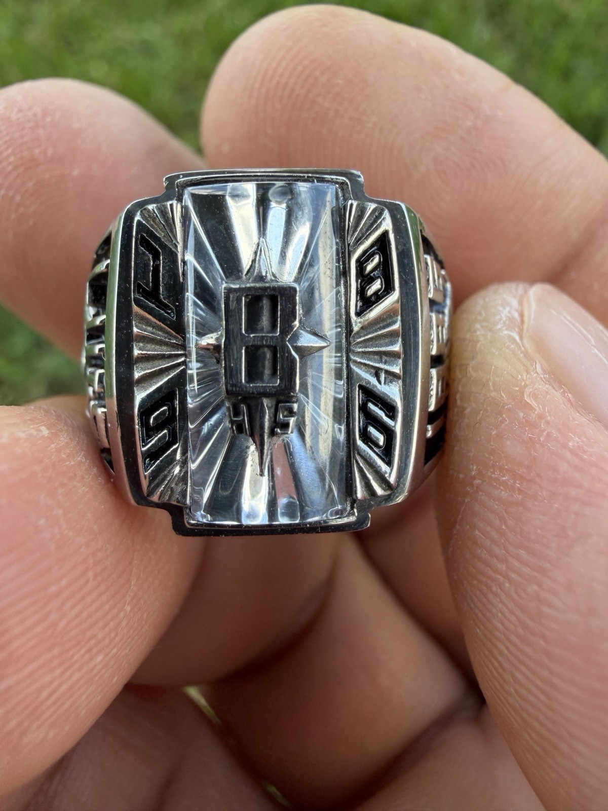 B High School Class Ring