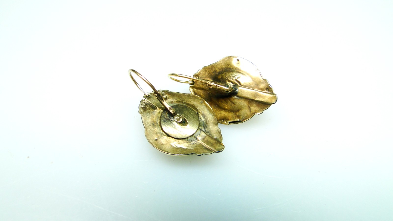 Antique 10k Victorian Gold Earrings
