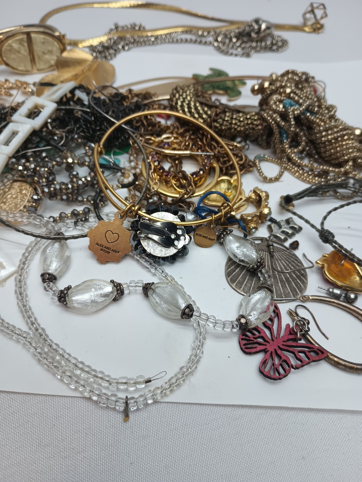 1 Lb REDESIGN/CRAFT FASHION/COSTUME JEWELRY LOT