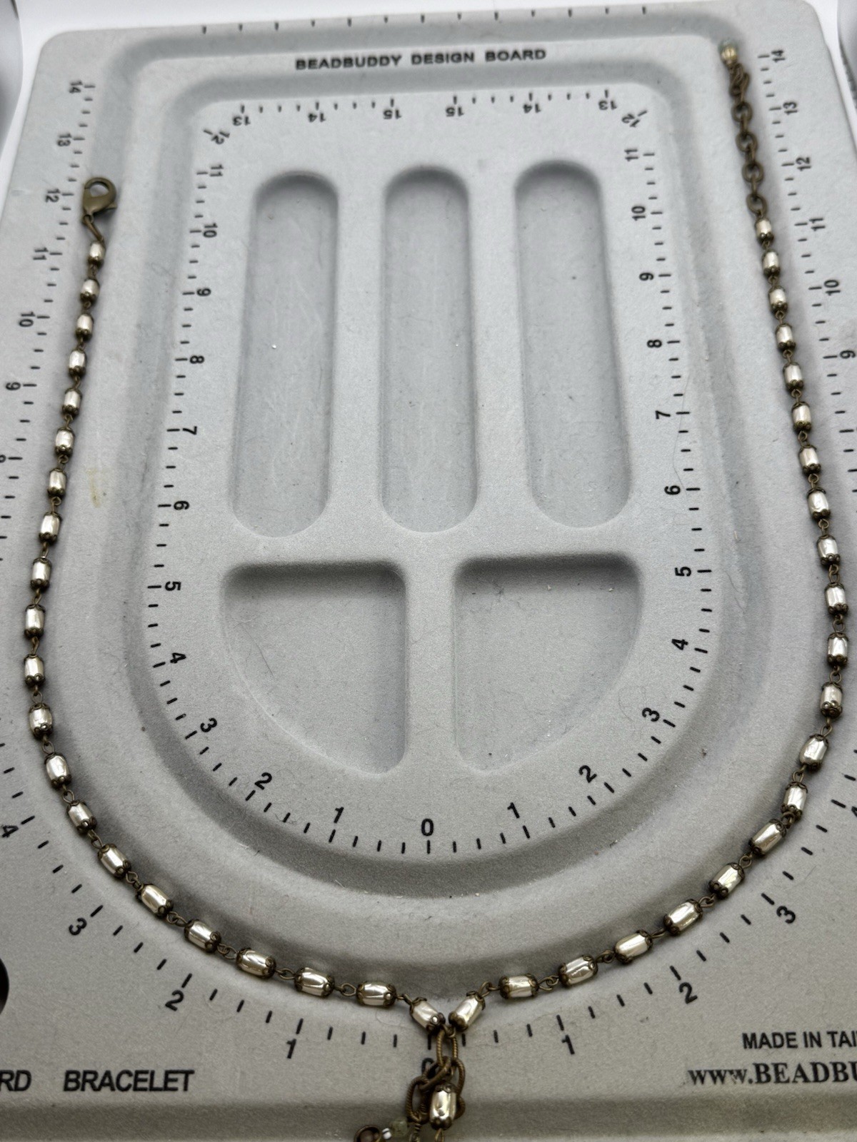 Reproduction Of Victorian Hand Necklace 22” Plus 3” Extender