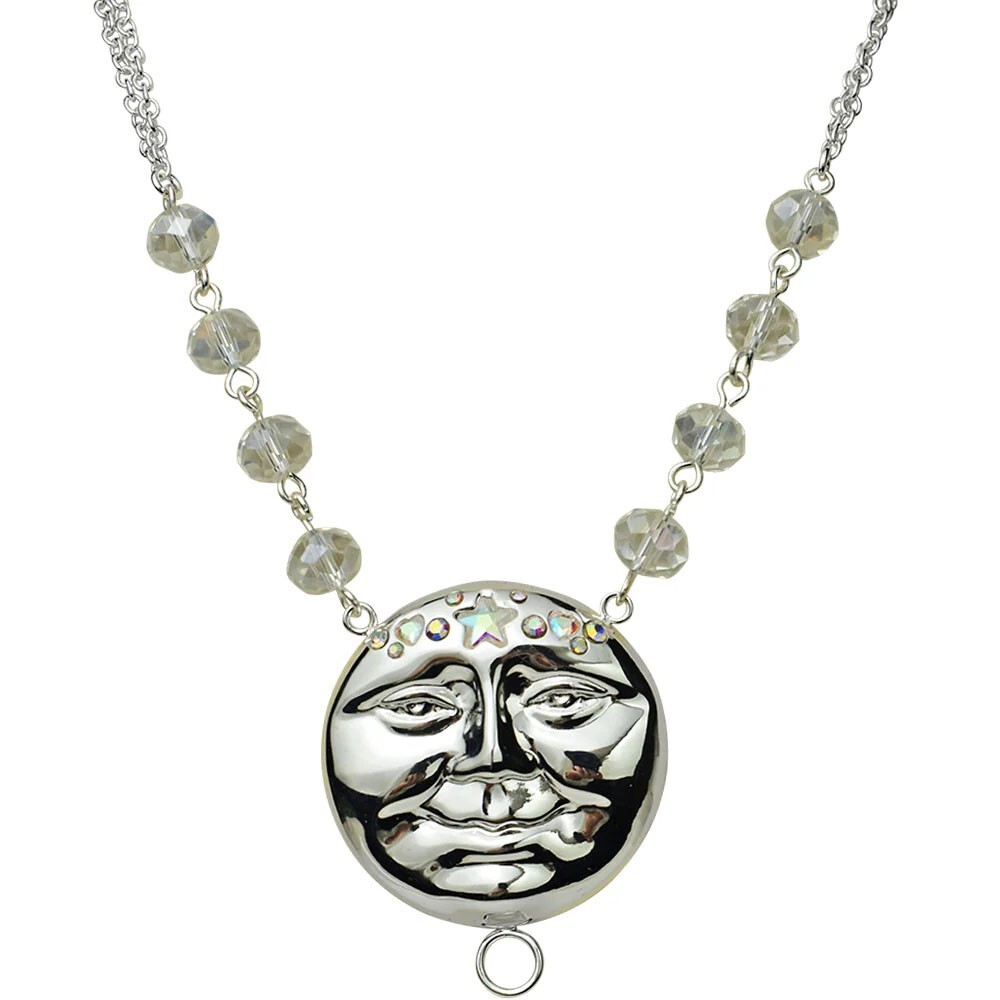 Kirks Folly Venus Light & Love Seaview Moon Rear View Mirror Ornament/Necklace