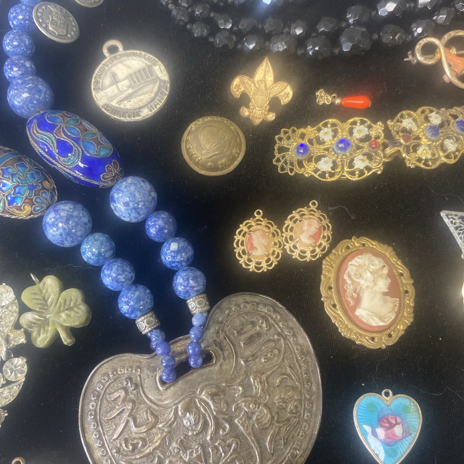 Antique Vintage Lot Of Jewelry Estate Sale Unsearched As Is #2
