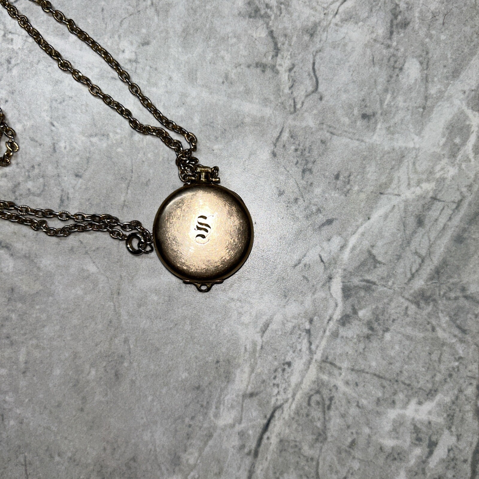 Vintage Elgin Necklace Watch Serial # 23731589 Unknown If Working