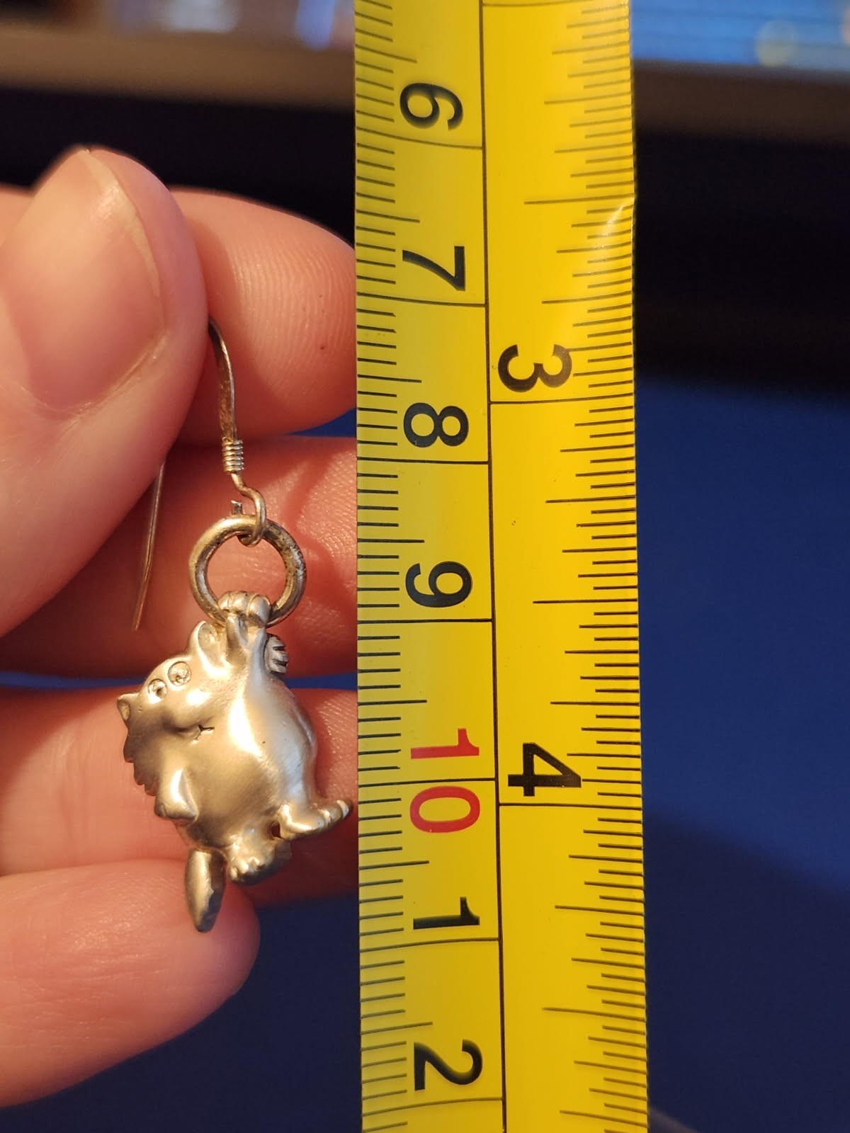 Sterling Silver Animal Dangle Earrings
