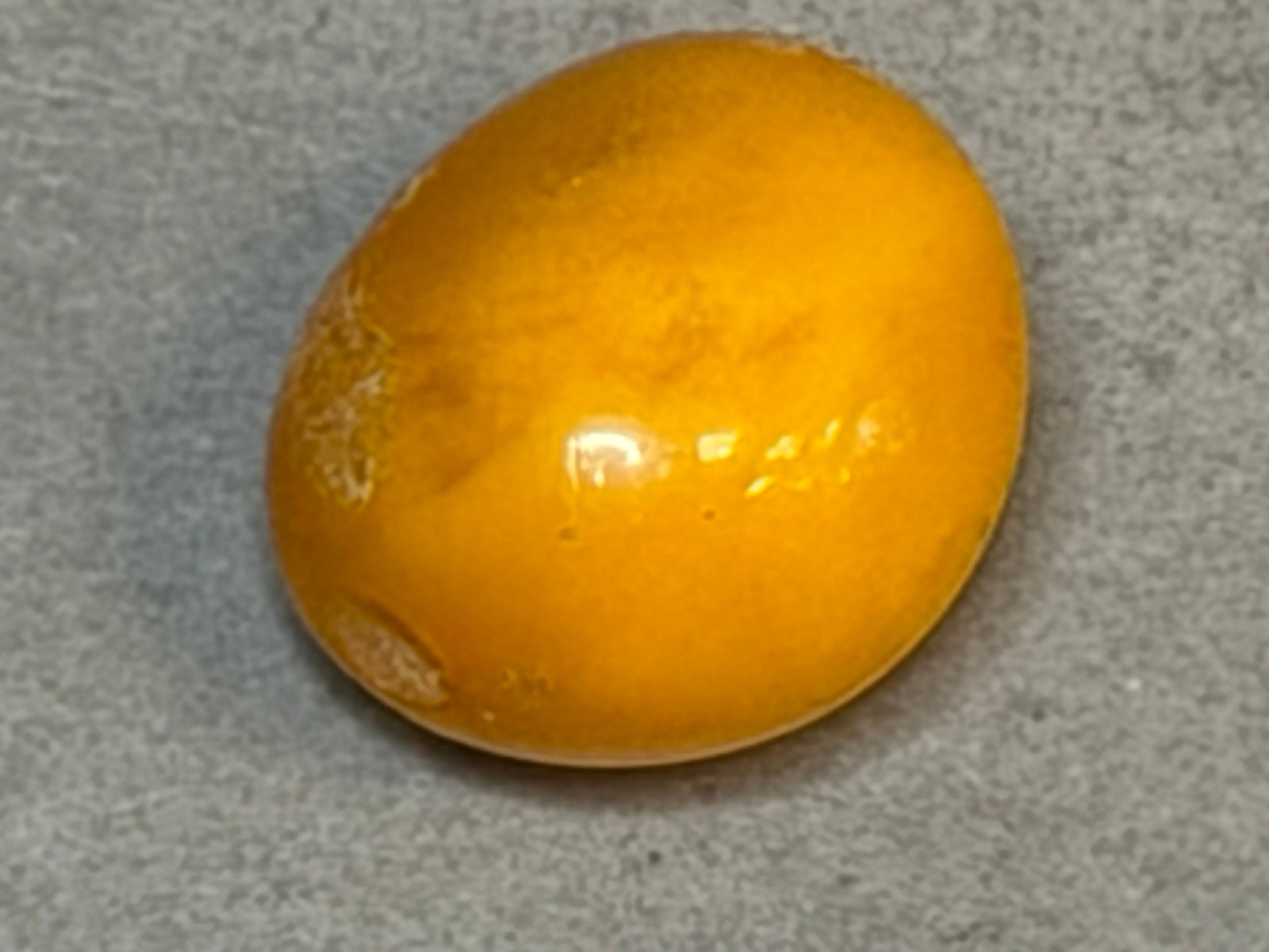 NATURAL OLD ANTIQUE YELLOW BUTTERSCOTCH BALTIC AMBER BEAD