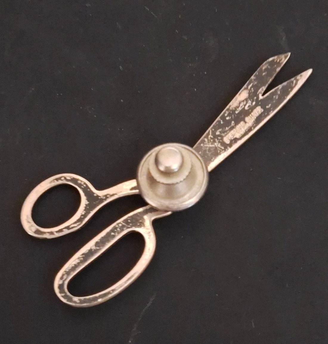 Vintage Sterling Silver Scissors Lapel Pin – West Germany