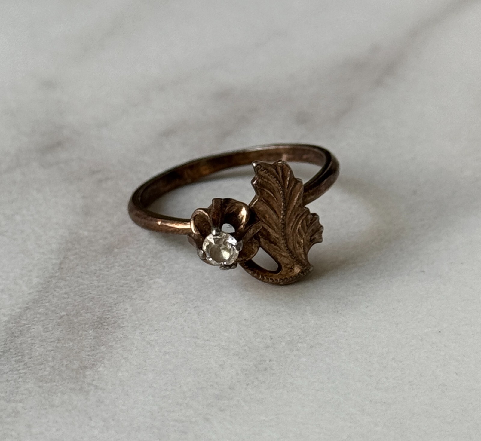Soviet Women’s Ring 925 Silver Handmade Vintage Size 5.5 / 16 USSR