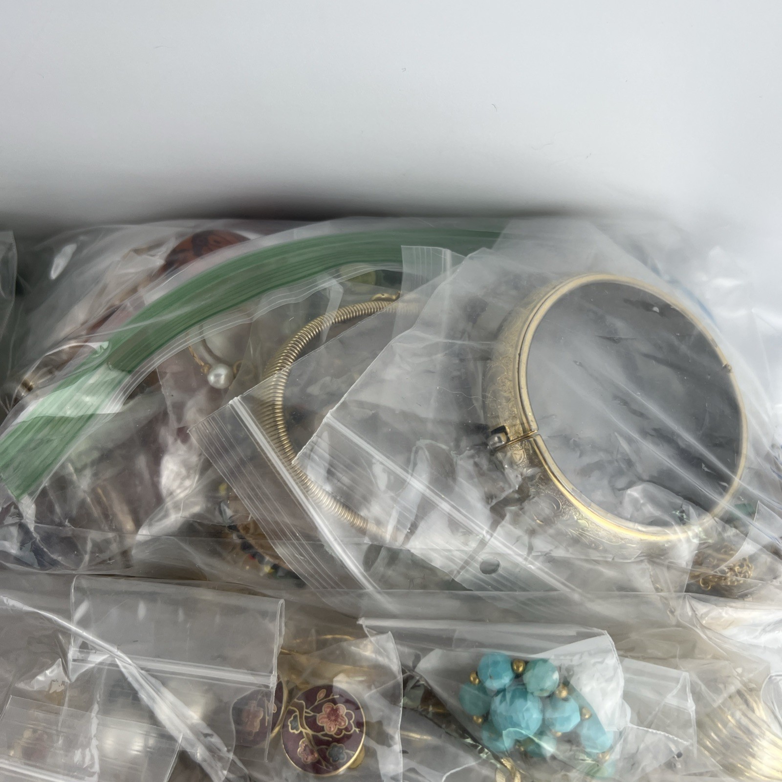 9lbs+ Lot of Vintage to Now Wearable Mixed Costume Jewelry Box Bulk Resale